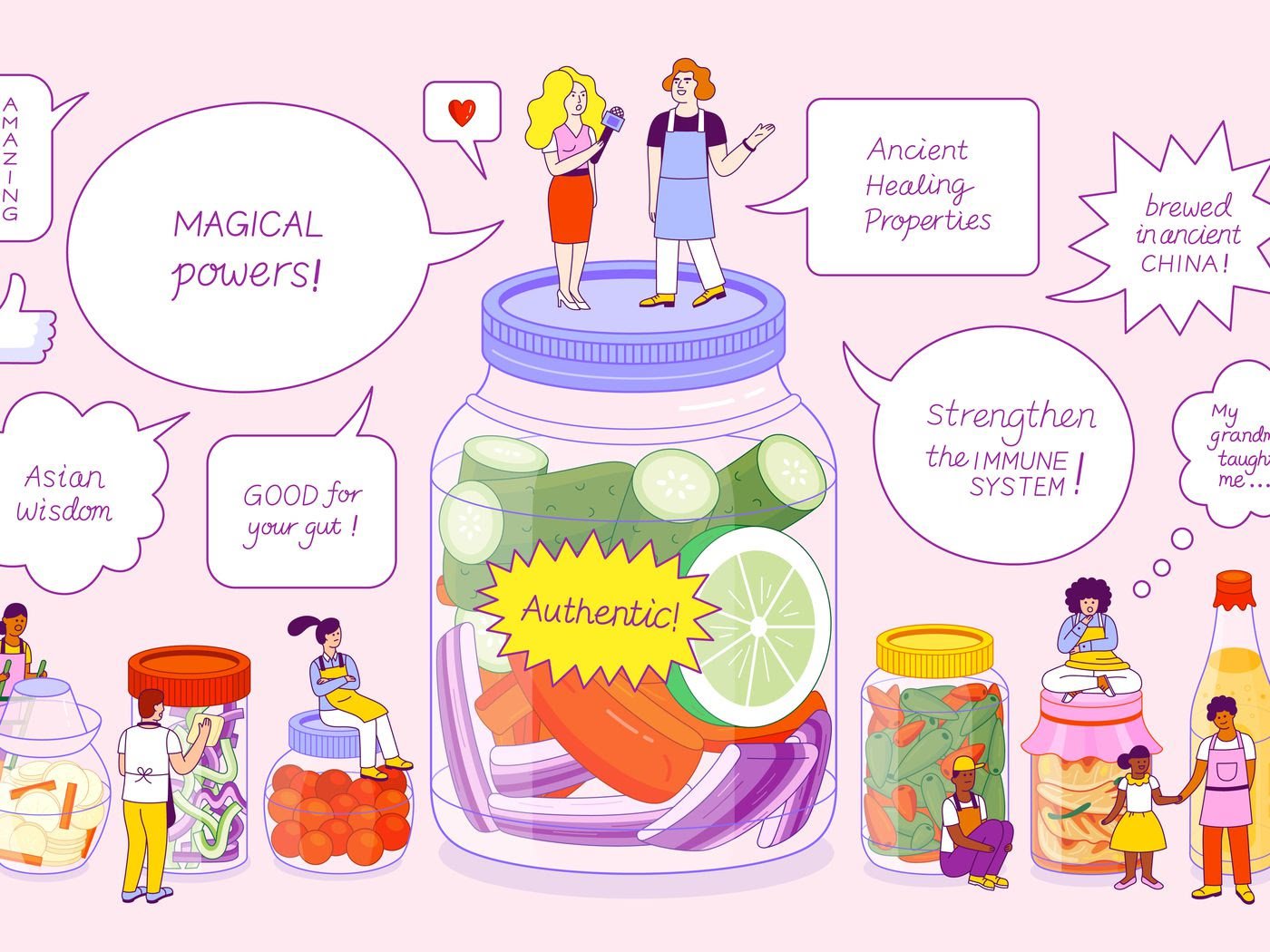 How White Purveyors Came to Dominate the Fermented Foods Industry – Eater